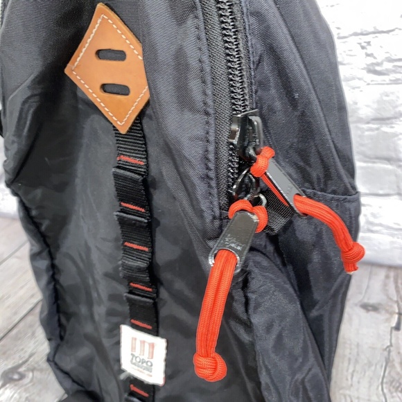 Topo Designs Black DaypackBackpack USA Made - Picture 11 of 12